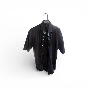 Stylish Black Button Down Shirt for Men